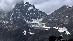 Thajwas glacier in Sonamarg - | Photo: Yasir Iqbal
